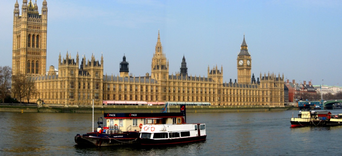 Westminster and the River Thames in London